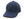 TOYS McCOY Men's Solid Baseball Cap (No Mesh) - Mid-Profile 6-Panel Cotton Herringbone Twill (HBT), Pre-Curved Brim, Leather Strap Back, Made in Japan (TMA2614 Color 120: Blue-Tinted Navy)