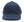 TOYS McCOY Men's Solid Baseball Cap (No Mesh) - Mid-Profile 6-Panel Cotton Herringbone Twill (HBT), Pre-Curved Brim, Leather Strap Back, Made in Japan (TMA2614 Color 120: Blue-Tinted Navy)