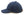 TOYS McCOY Men's Solid Baseball Cap (No Mesh) - Mid-Profile 6-Panel Cotton Herringbone Twill (HBT), Pre-Curved Brim, Leather Strap Back, Made in Japan (TMA2614 Color 120: Blue-Tinted Navy)