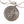 TOYS McCOY Steve McQueen Saint Christopher Pendant Necklace, Men's Sterling Silver 925 Medallion with Chain, Made in Japan (TMA2631)
