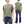 Laden Sie das Bild in den Galerie-Viewer, TOYS McCOY Plain Short Sleeve Sweatshirt Men&#39;s Solid Color Garment-dyed French Terry Shirt TMC2333 160 Faded-Olive
