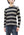 TOYS McCOY Striped T-Shirt Men's Steve McQueen Long Sleeve Horizontal Stripe Tee TMC2354 041 Ivory/Black