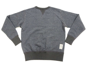 TOYS McCOY Sweatshirt Men's Loop-wheeled Melange Heather Black Custom Logo Sweat Shirt TMC2374