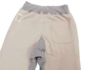 TOYS McCOY Sweatpants Men's Vintage Inspired Plain Straight-Leg Drawstring Pants TMC2380 040 Sand