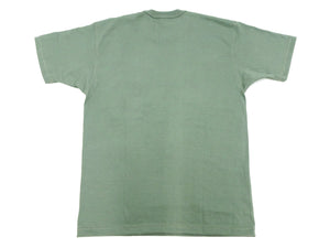 TOYS McCOY T-shirt Men's Steve McQueen Plain Pocket T-Shirt Short Sleeve Loopwheeled Tee TMC2410 160 Faded-Green
