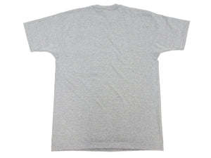 TOYS McCOY T-shirt Men's Steve McQueen Plain Pocket T-Shirt Short Sleeve Loopwheeled Tee TMC2410 020 Ash-Gray