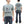 TOYS McCOY Short Sleeve Sweatshirt Men's Astronaut Snoopy Graphic French Terry Fabric Tee Shirt TMC2421 110 Faded-Saxe-Grey