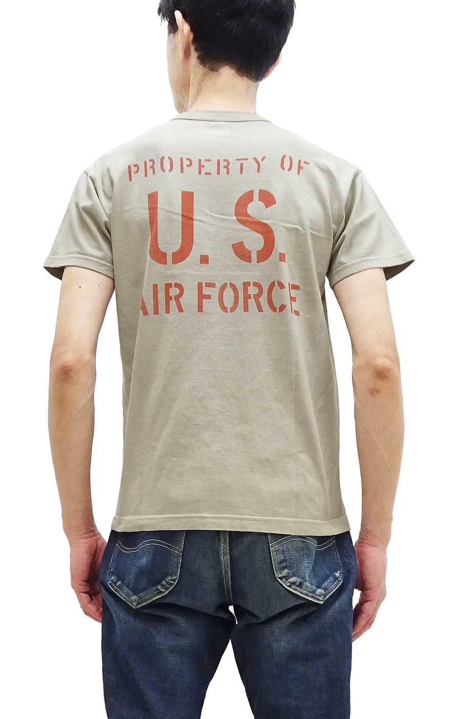 TOYS McCOY T-shirt Men's US Fifth Air Force Military Graphic Short 