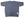 TOYS McCOY Plain Short Sleeve Sweatshirt Men's Solid Color Garment-dyed French Terry Fabric Tee Shirt TMC2429 120 Faded-Blue