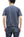 TOYS McCOY Plain Short Sleeve Sweatshirt Men's Solid Color Garment-dyed French Terry Fabric Tee Shirt TMC2429 120 Faded-Blue