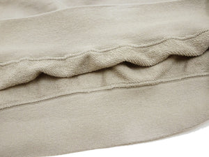 TOYS McCOY Plain Short Sleeve Sweatshirt Men's Solid Color Garment-dyed French Terry Fabric Tee Shirt TMC2429 041 Faded-Sand-Beige