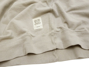 TOYS McCOY Plain Short Sleeve Sweatshirt Men's Solid Color Garment-dyed French Terry Fabric Tee Shirt TMC2429 041 Faded-Sand-Beige
