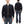 TOYS McCOY Zip-Up Sweatshirt Men's Casual C-2 Style No Hood Full Zip Sweatshirt with Rib Panel TMC2464 030 Black