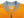 TOYS McCOY Zip-Up Sweatshirt Men's Casual C-2 Style No Hood Full Zip Sweatshirt with Rib Panel TMC2464 070 Orange x Ash-Gray