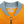 Load image into Gallery viewer, TOYS McCOY Zip-Up Sweatshirt Men&#39;s Casual C-2 Style No Hood Full Zip Sweatshirt with Rib Panel TMC2464 070 Orange x Ash-Gray
