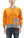 TOYS McCOY Zip-Up Sweatshirt Men's Casual C-2 Style No Hood Full Zip Sweatshirt with Rib Panel TMC2464 070 Orange x Ash-Gray