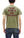 TOYS McCOY Graphic Loopwheel T-shirt Men's Short Sleeve Casper the Friendly Ghost Surfing Printed Tee TMC2504 Garment-Dyed Finish 160 Faded-Olive