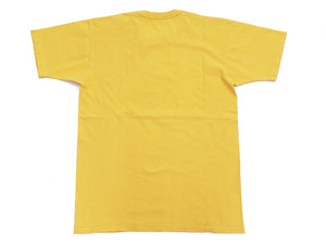 TOYS McCOY Graphic Loopwheel T-shirt - Men's Short Sleeve Taxi Driver U.S. Marines Printed Tee TMC2515 060 Faded-Yellow