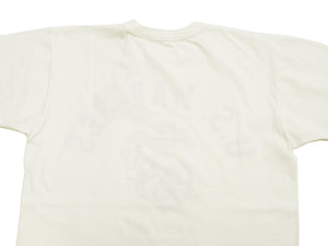 TOYS McCOY Graphic Loopwheel T-shirt - Men's Short Sleeve Taxi Driver U.S. Marines Printed Tee TMC2515 011 Faded-Off-White