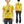 TOYS McCOY Graphic Loopwheel T-shirt - Men's Short Sleeve Flying Ace Snoopy x USMC Printed Tee TMC2527 Garment-Dyed Finish 060 Faded-Yellow