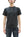 TOYS McCOY Plain Loopwheel Henley T-Shirt - Men's Short Sleeve Tubular Tee The Great American Hero Union Shirt TMC2537 030 Faded-Black