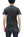 TOYS McCOY Plain Loopwheel Henley T-Shirt - Men's Short Sleeve Tubular Tee The Great American Hero Union Shirt TMC2537 030 Faded-Black