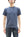 TOYS McCOY Plain Loopwheel Henley T-Shirt - Men's Short Sleeve Tubular Tee The Great American Hero Union Shirt TMC2537 120 Faded-Blue