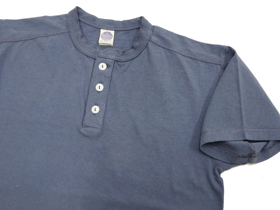 TOYS McCOY Plain Loopwheel Henley T-Shirt - Men's Short