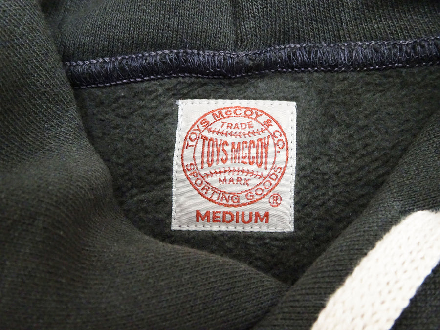 TOYS McCOY Steve McQueen Pullover Hoodie - Extra Heavyweight 14.8oz Loopwheeled Fleece Hooded Sweatshirt - Made in Japan - (TMC2542 030 Faded Black)