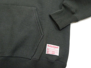 TOYS McCOY Steve McQueen Pullover Hoodie - Extra Heavyweight 14.8oz Loopwheeled Fleece Hooded Sweatshirt - Made in Japan - (TMC2542 030 Faded Black)