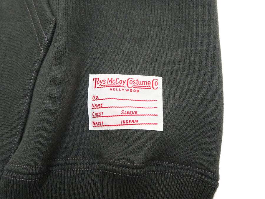 TOYS McCOY Steve McQueen Pullover Hoodie - Extra Heavyweight 14.8oz Loopwheeled Fleece Hooded Sweatshirt - Made in Japan - (TMC2542 030 Faded Black)