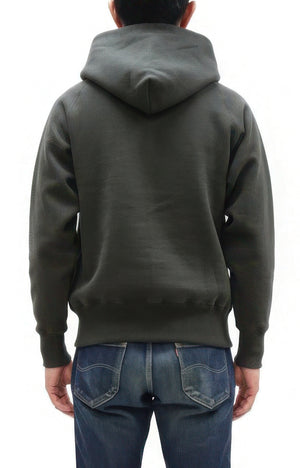 TOYS McCOY Steve McQueen Pullover Hoodie - Extra Heavyweight 14.8oz Loopwheeled Fleece Hooded Sweatshirt - Made in Japan - (TMC2542 030 Faded Black)