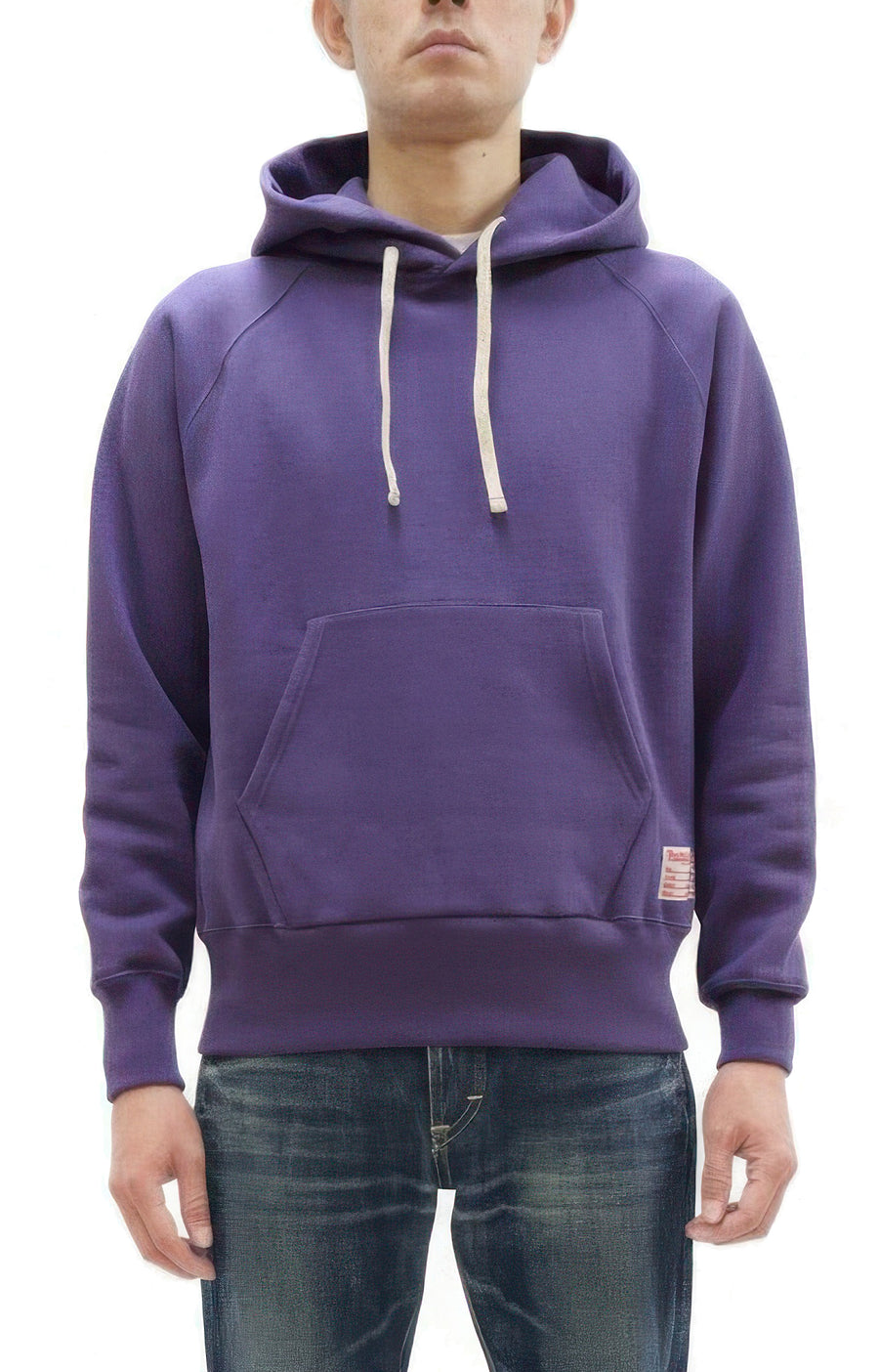 TOYS McCOY Steve McQueen Pullover Hoodie - Extra Heavyweight 14.8oz Loopwheeled Fleece Hooded Sweatshirt - Made in Japan - (TMC2542 121 Faded Blue)