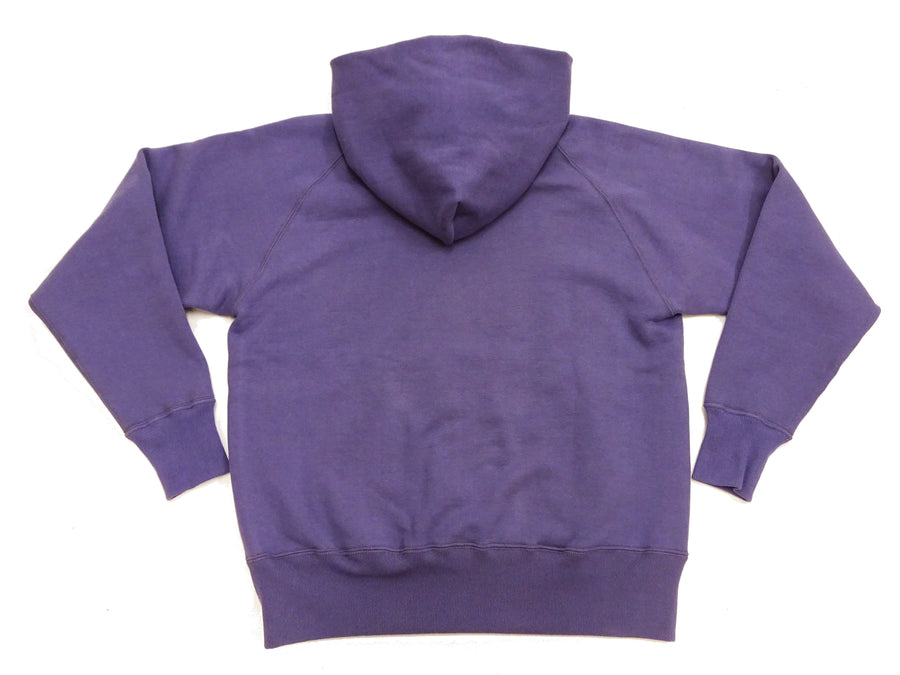 TOYS McCOY Steve McQueen Pullover Hoodie - Extra Heavyweight 14.8oz Loopwheeled Fleece Hooded Sweatshirt - Made in Japan - (TMC2542 121 Faded Blue)