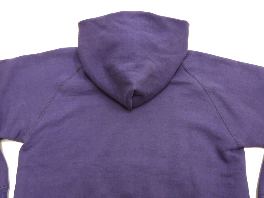 TOYS McCOY Steve McQueen Pullover Hoodie - Extra Heavyweight 14.8oz Loopwheeled Fleece Hooded Sweatshirt - Made in Japan - (TMC2542 121 Faded Blue)