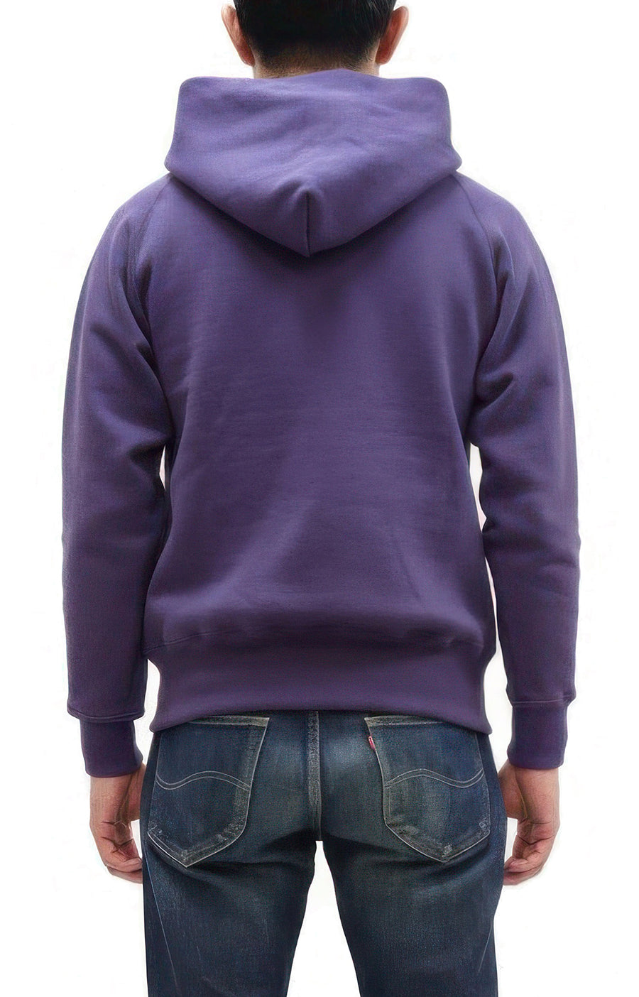 TOYS McCOY Steve McQueen Pullover Hoodie - Extra Heavyweight 14.8oz Loopwheeled Fleece Hooded Sweatshirt - Made in Japan - (TMC2542 121 Faded Blue)