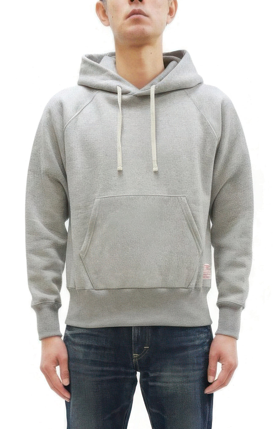 TOYS McCOY Steve McQueen Pullover Hoodie - Extra Heavyweight 14.8oz Loopwheeled Fleece Hooded Sweatshirt - Made in Japan - (TMC2542 021 Ash Heather Gray)