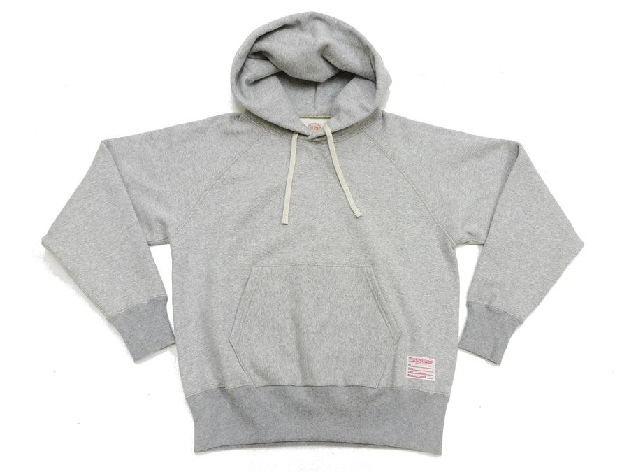 TOYS McCOY Steve McQueen Pullover Hoodie - Extra Heavyweight 14.8oz Loopwheeled Fleece Hooded Sweatshirt - Made in Japan - (TMC2542 021 Ash Heather Gray)