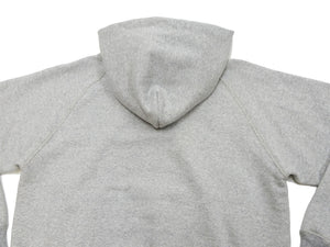 TOYS McCOY Steve McQueen Pullover Hoodie - Extra Heavyweight 14.8oz Loopwheeled Fleece Hooded Sweatshirt - Made in Japan - (TMC2542 021 Ash Heather Gray)