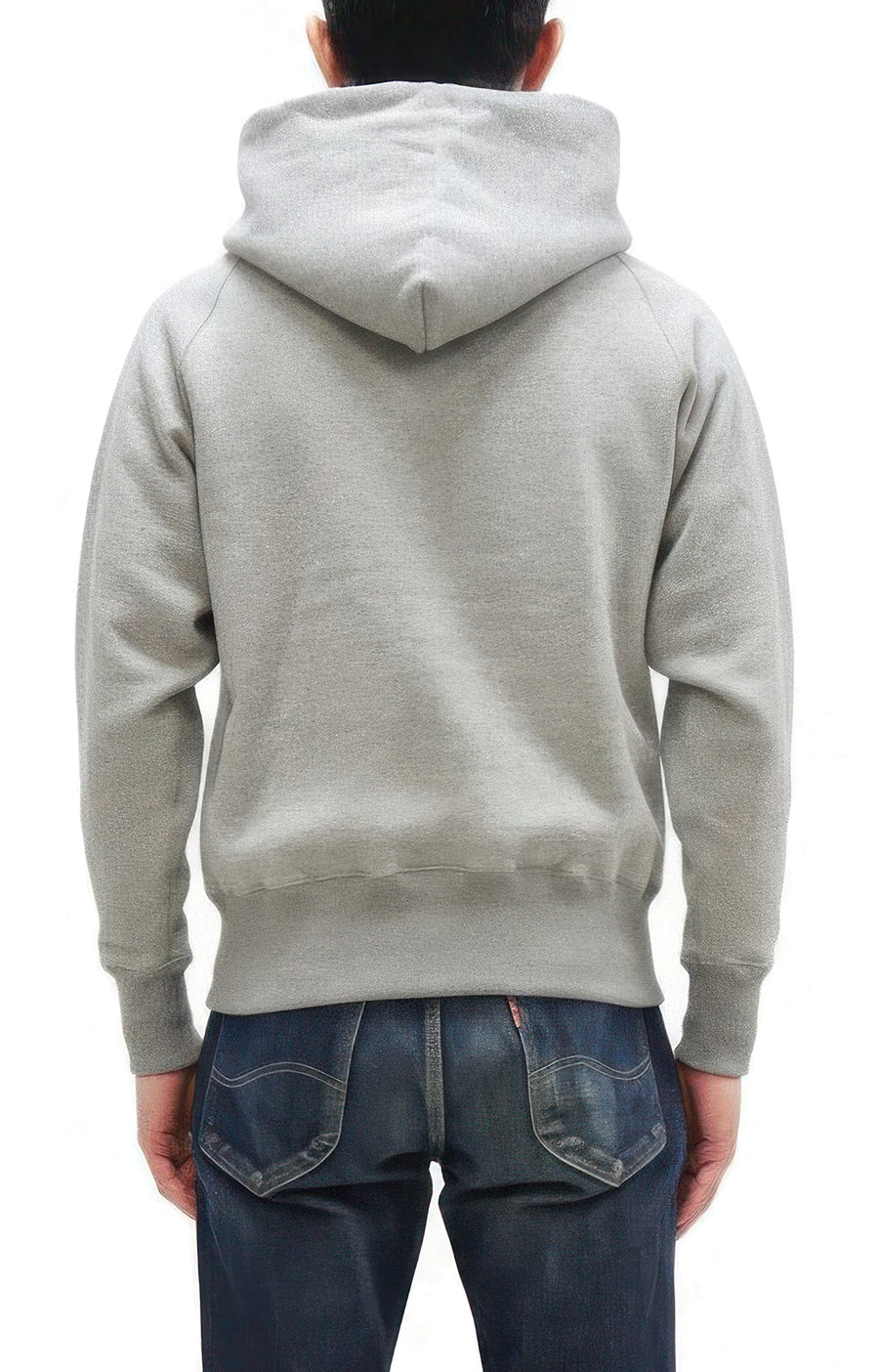 TOYS McCOY Steve McQueen Pullover Hoodie - Extra Heavyweight 14.8oz Loopwheeled Fleece Hooded Sweatshirt - Made in Japan - (TMC2542 021 Ash Heather Gray)