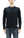 TOYS McCOY Steve McQueen Inspired Long Sleeve Pocket T-Shirt - Men's Solid Color Loopwheeled Tee - TMC2543 030 Black