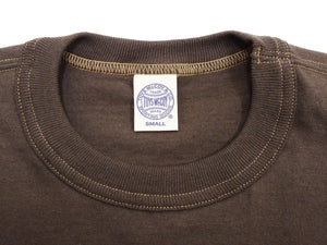 TOYS McCOY Steve McQueen Inspired Long Sleeve Pocket T-Shirt - Men's Solid Color Loopwheeled Tee - TMC2543 021 Faded DarK-Charcoal