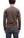 TOYS McCOY Steve McQueen Inspired Long Sleeve Pocket T-Shirt - Men's Solid Color Loopwheeled Tee - TMC2543 021 Faded DarK-Charcoal