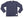 TOYS McCOY Men's Plain Long-Sleeve Crew Neck Pocket T-Shirt, 100% Cotton Tubular-Knit Jersey, Binder Neck, Unwashed, Made in Japan (TMC2543 121 Faded Blue)