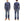 TOYS McCOY Men's Plain Long-Sleeve Crew Neck Pocket T-Shirt, 100% Cotton Tubular-Knit Jersey, Binder Neck, Unwashed, Made in Japan (TMC2543 121 Faded Blue)