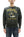 TOYS McCOY Men's Felix the Cat Sweatshirt - Vintage-Style Heavyweight Loopwheel Fleece - Made in Japan (TMC2547 030 Faded black)