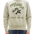 Load image into Gallery viewer, TOYS McCOY Men&#39;s Felix the Cat Sweatshirt - Vintage-Style Heavyweight Loopwheel Fleece - Made in Japan (TMC2547 041 Sand)
