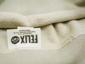 TOYS McCOY Men's Felix the Cat Sweatshirt - Vintage-Style Heavyweight Loopwheel Fleece - Made in Japan (TMC2547 041 Sand)