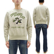 Load image into Gallery viewer, TOYS McCOY Men&#39;s Felix the Cat Sweatshirt - Vintage-Style Heavyweight Loopwheel Fleece - Made in Japan (TMC2547 041 Sand)
