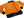 TOYS McCOY Men's Flying Ace Snoopy Zip-Up Sweatshirt - USAF C-2 Inspired, No Hood, Heavyweight 100% Cotton Loopwheel Fleece, Two-Tone Contrast Panel Design - Made in Japan (TMC2551 070  orange and black)